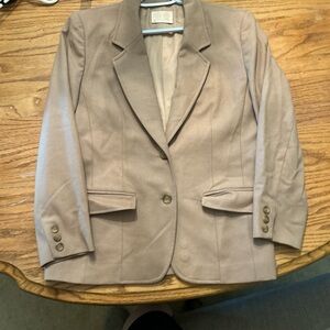Pendleton Tan Blazer Classic Suit Jacket